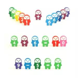 영유아 첫수놀이 숫자곰돌이 도미노 30P 행복완구 창의력발달 교육놀이