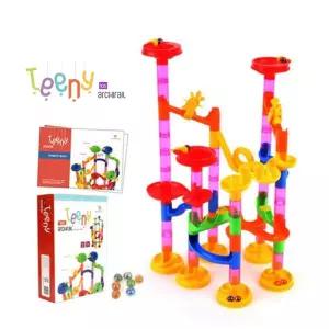 아키레일 창의융합 건축블록 구슬 롤코 티니 북세트 105p 블록놀이 창의성