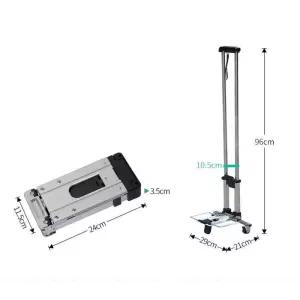 접이식 손수레 휴대용 슈퍼 여행 카트 핸드