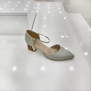 [탠디]by미셸 122024 소가죽 소재 5cm굽 사이드 오픈 여성 메리제인 구두 cc8