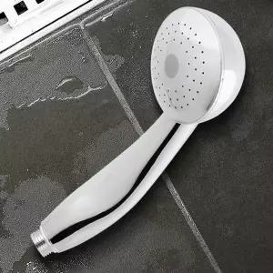 [콩심팥심]크롬샤워기헤드 욕실수압상승 미용실 미니 샤워교체