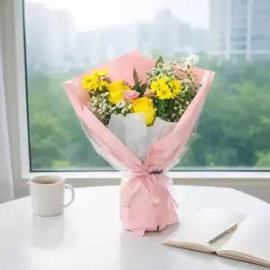 꽃 생화 꽃다발 입학식 졸업식 승진 생일 축하 택배 인테리어 단체 정기 랜덤꽃 한다발