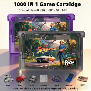 SCFW V1.5 펌웨어 GBA 카드 미니 소형 게임 카트리지 RTC 포함 1000+ 게임 게임보이 어드밴스 지원 GBC GB