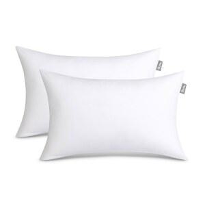 베어 침구 던지기 베개 인치 장식용 22 침대 삽입구 소파 14 베개 흰색