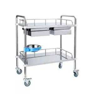 치과수술용웨건 드레싱카 이동진료실 시술용구르마 부채꼴일반 부채꼴무소음 공식 바퀴 대형