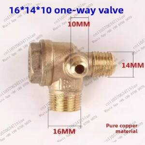 4개 신형 올-구리 에어 컴프레서 오일프리 단방향 밸브 체크 양방향