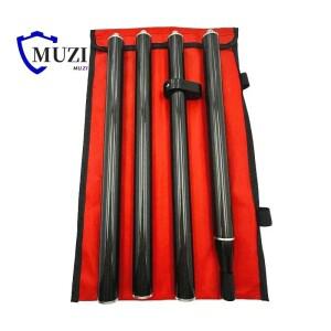 프리즘 폴  GPS 탄소 섬유 측량 폴  1.8M 길이 GPS GNSS RTK 측량   4개 폴  5/8x11 스레드  32mm 직경
