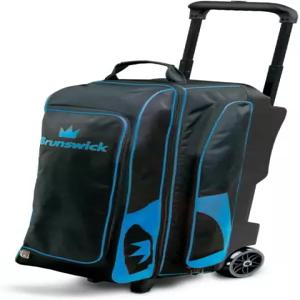 브런즈윅 블리츠 트리플 롤러 볼링백 블루