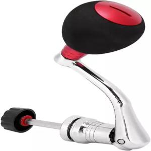 Tbest 낚시 방적 릴 손잡이 금속 로커 암 교체 전동 핸들 그립