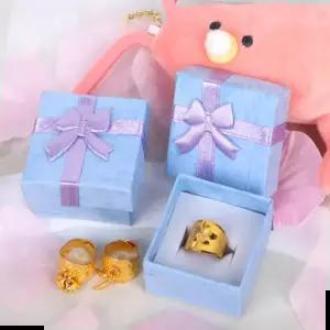 돌반지함 선물포장 반지케이스 퍼플 프로포즈반지 예물반지 케이스 함 상자 돌반지