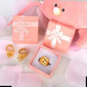 돌반지함 선물포장 반지케이스 핑크 케이스 함 돌반지 상자 예물반지 프로포즈반지