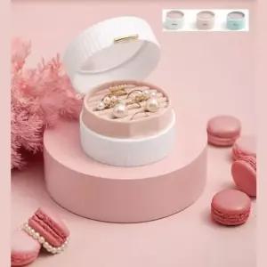 사리 상 악세사리 보물 미니 보관함 원형 여행 반지 보석함 원형보석함 액세서리수납함