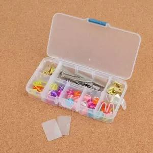 보관함 악세서리 케이스 10칸 수납 DIY 악세사리 다용 보석함 악세사리보관함