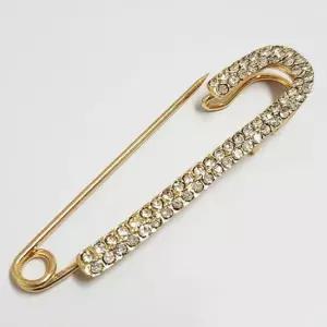 큰옷핀 패션브로치 큐빅 장식 브롯치 랜덤색상 장식옷핀 큰옷핀 옷핀 패션브로치 브롯치