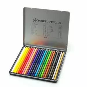틴케이스 미술 색연필 전문 아동 용품 연필색연필 전문가용색연필 문화24색색연필