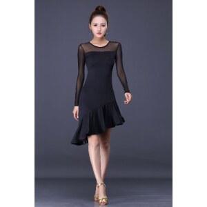 댄스복 라인 줌바 라틴 방송 스포츠 댄스 여성 긴팔 공연복 폴리에스터 모달 룸바 차 사교 카우보이 불싸움