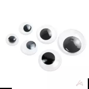 스티커 인형눈 12mm 아이디어상품 생필품 잡화 점 생활용품