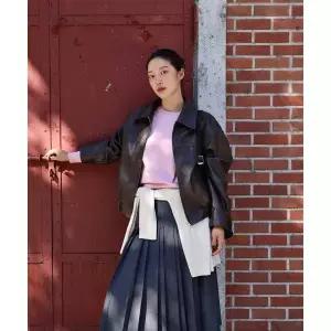 미쏘 MIXXO 스탠카라 집업자켓_MIWJLFT0PB MIWJLFT0PB 625634