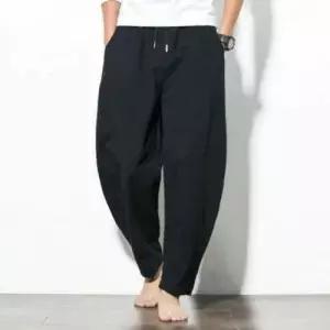 바지 밴딩 조거팬츠 통바지 카고바지 편한 폭 밴딩팬 WD40383