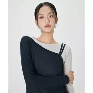 미쏘 MIXXO 컷아웃 레이어드 긴팔 티셔츠_MIWLWF911A MIWLWF911A 625690