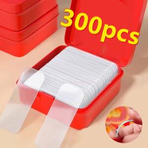 방수 테이프 욕실 결로방지 실링 재사용 가능한 양면 접착 다기능 매직 투명 PVC 나노 가정용 사무실 용품 240 개 120