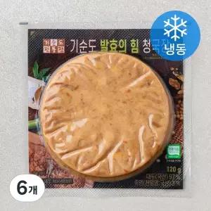 기순도전통장 전통식품 발효의 힘 청국장 (냉동) 120g 6개