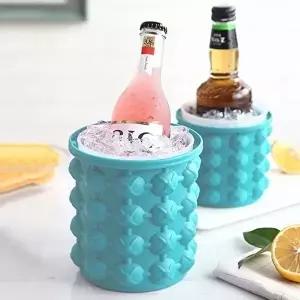 고품질 실리콘 아이스 버킷 냉동 캠핑 소형 버킷 냉동 소형 WFIMIEO