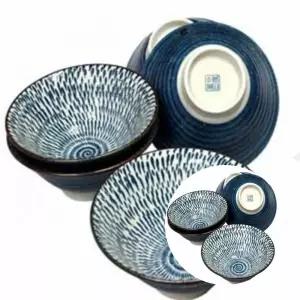 식탁용 냉면기 세트 5P 국수 그릇 성야 별밤 도자기 식기 면기 세트 주방 식사 차림용