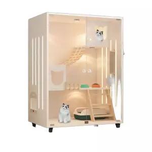 고양이 캣타워 놀이터 대형 빌라 캐비닛 계단