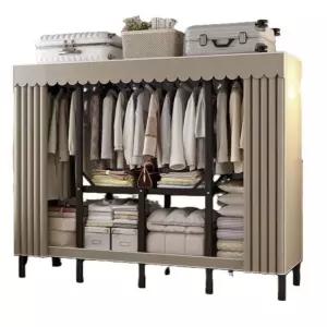 접이식 행거 스탠드 드레스룸 원룸 옷장 수납 자취 이동식 철제 선반