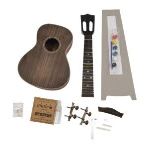 우쿨렐레 입문용 Ukulele Kits for DIY Projects Crafting Instruments Children Wooden Assembly Supplies