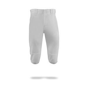 MARUCCI Youth Elite APEX Short Baseball Pant, White, Youth Large