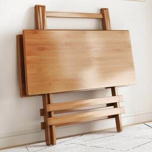 원목 접이식 식탁 테이블 미니멀 주방 오 텔 폴딩 120 바덴