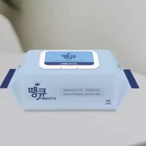 물티슈 땡큐 오리지널 100매 10팩 20팩 엠보싱 순수 정제수 선물 set