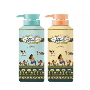 무궁화 샤워때비누 사해900ml 1개+화산900ml 1개