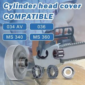 스틸 MS290 029 039 체인톱 부품용 1125 007 1041 클러치 스프로킷 드럼 림 와셔 베어링 키트 (E-클립 포