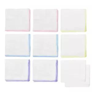 신생아 순면 가제손수건 10장 무형광 안전 소재 아기 유아용품