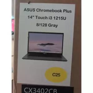 ASUS 노트북 [세금포함] [정품] 크롬북 플러스 14 터치 (Intel i3, 1215U, 8GB, 128G, 그레이) CX3402CB NE
