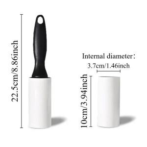 1/2PCS 접착 종이 롤 가구 옷 청소용 끈적한 먼지 제거제 애완 동물 털 카펫 제품