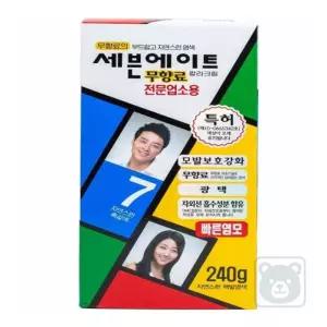 꼭필스 자연스런 흑갈색 염색크림 국산 모발염색