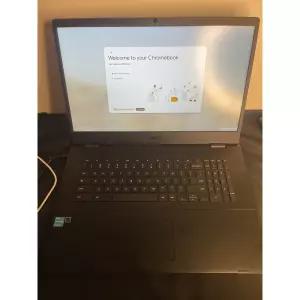 ASUS 노트북 [세금포함] [정품] 크롬북 CX1700CKA 17 inch LAPTOP 랩탑 Intel 셀러론 4GB RAM 64GB 보관 가
