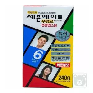 꼭필스 자연스런 갈색 염색크림 국산 국산염색약