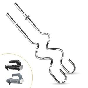 닌자 믹서용 도우 훅, 블렌더 액세서리용 파워 믹서 시스템(CI100 시리즈) CI100, CI101, CC105A, CI105BRN & CI101H1, 스테인리스 스틸 푸디 액세서리 XSKDOWHK, 1팩