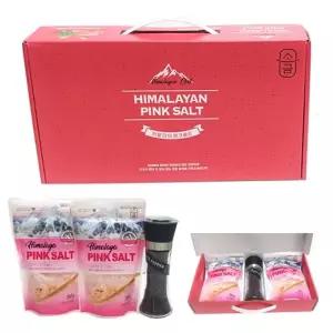선물세트 히말라야 핑크소금 3종 소금 천연소금 리필소금 그라인더 신광 티타임 아이스티 브런치 파인다이