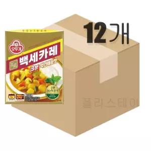 오뚜기 3분 백세카레 약간매운맛 200g x 12개 (원산지_상세설명에 표시)