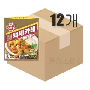 오뚜기 3분 백세카레 매운맛 200g x 12개 (원산지_상세설명에 표시)