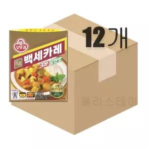 오뚜기 3분 백세카레 순한맛 200g x 12개 (원산지_상세설명에 표시)