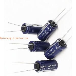 10PCS 커패시터 2.7V5F 패러드 권선 유형 5F2.7V 10*20