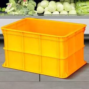 [에이치플러스몰]점보박스 130L 농산물적재 대형수납바구니 다용도사각 콘티박스
