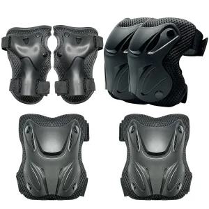 무릎 보호대 손목 및 팔꿈치 인라인 스케이팅 사이클링 자전거 롤러블레이드 스케이트보드 롤러 스케이트